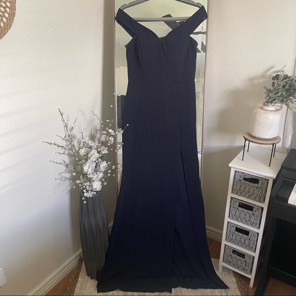 Windsor Navy Blue Formal Dress
